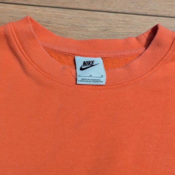 Nike Orange Crewneck Sweatshirt – Women’s Size M - Picture 2 of 6